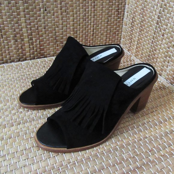 Matt Bernson Shoes - new Anthropologie Matt Bernson Dover fringe mules